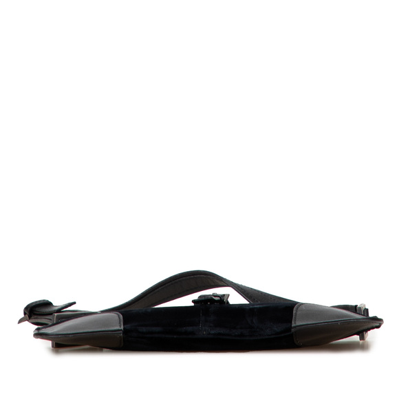 Pre-Loved Saint Laurent Velvet Shoulder Bag - Picture 3 of 10